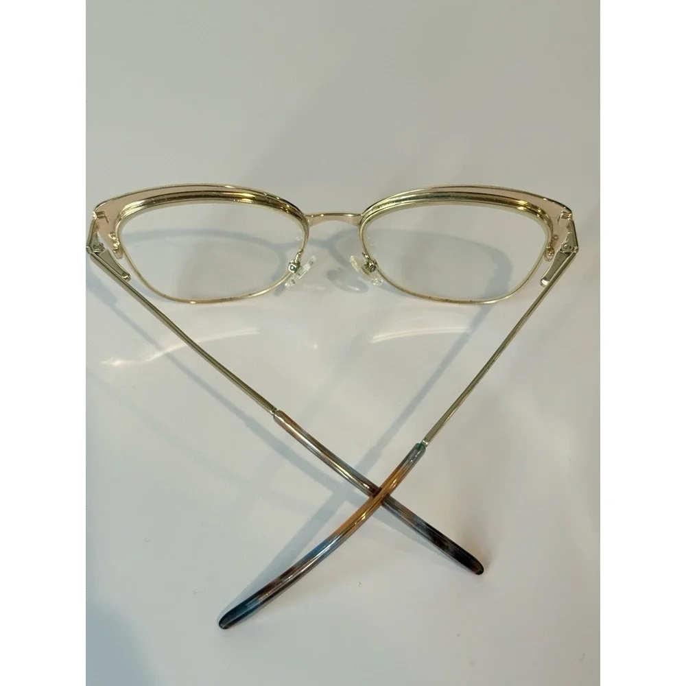 Scott & Zelda SZ7440 Satin Green Gold Cat Eye Eyeglass Frames